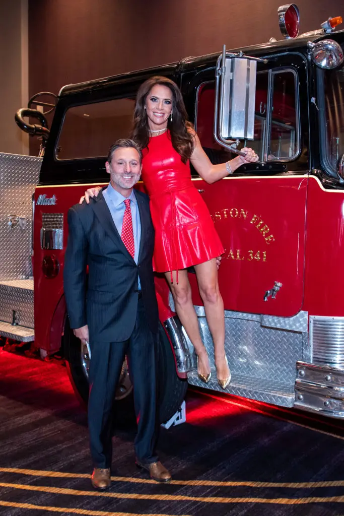 Joanna & Brad Marks at the HPFA Foundation's 'Red Hot Gala' at the Royal Sonesta Hotel. (Photo by Cathchlight Group)