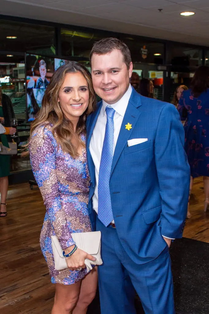 Kayla & Patrick Hicks at the Sunshine Kids 40th anniversary celebration (Photo by Jacob Power)