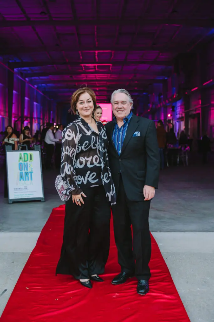 Leigh & Reggie Smith at the Houston Arts Alliance Add on Art Gala (Photo by Johnny Than)