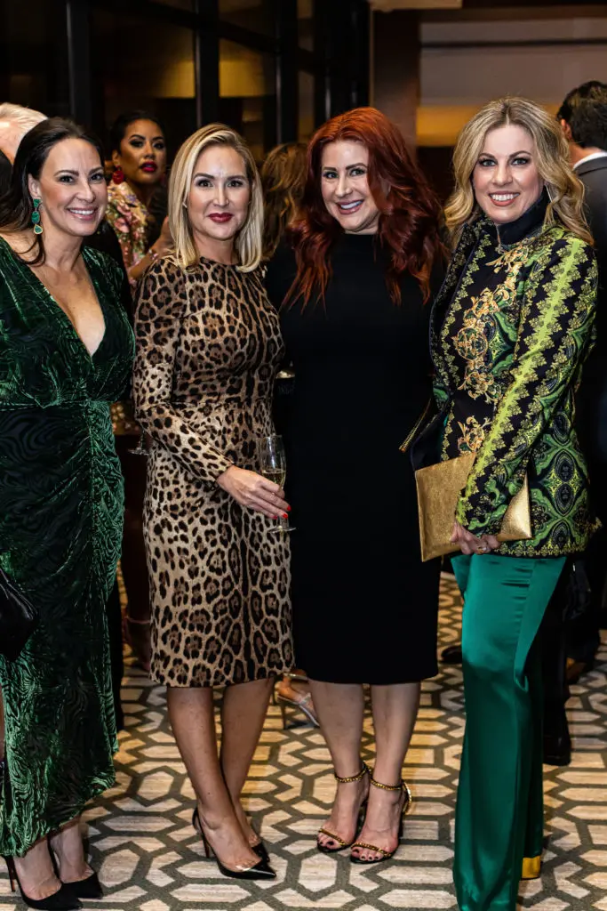 Lezlie Maltz, Gena Rush, Jennifer Pinkerton, Kristy Phillips at Una Notte in Italia (Photo by Steven Traylor)