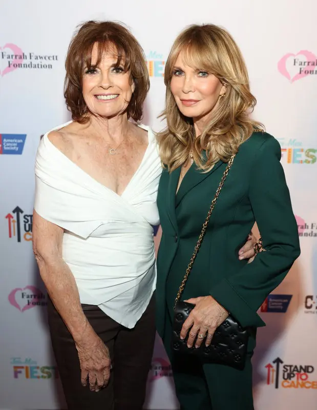 Linda Gray, Jaclyn Smith (Photo by Getty Images)