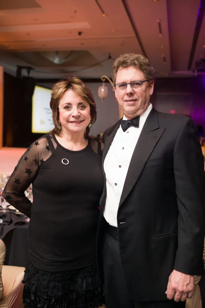 Linda Schmuck & Todd Zucker at the Citizens for Animal Protection gala (Photo by Jacob Power)