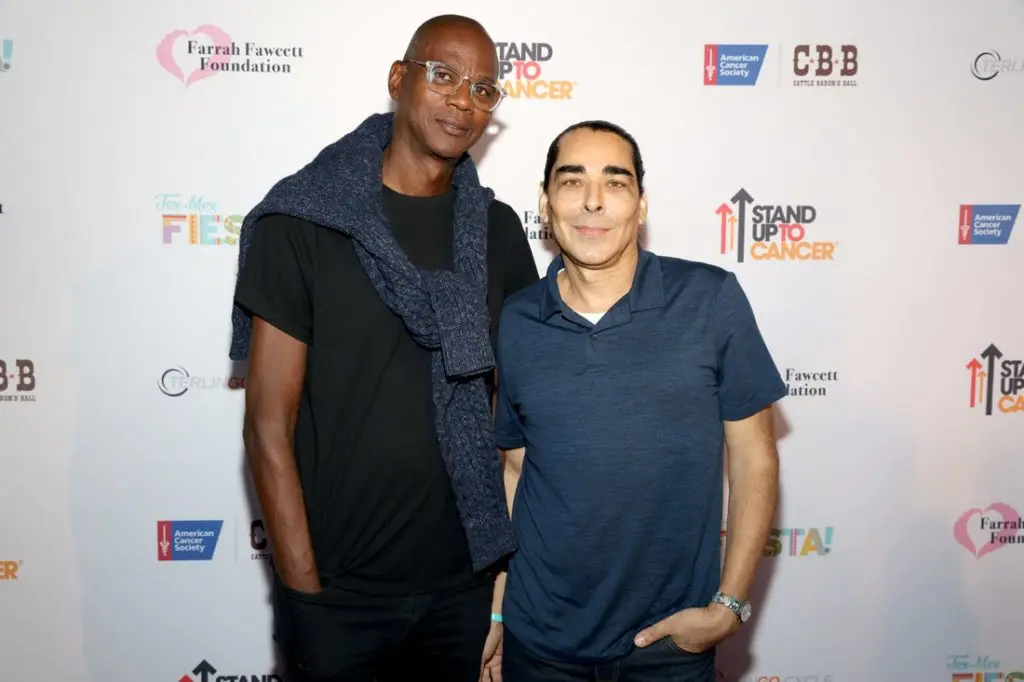 Mark Bradford, Allan DiCastro (Photo by Getty Images)