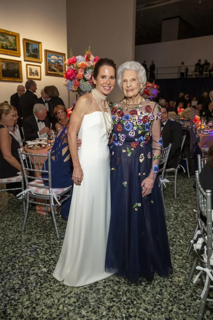 Martha Wade, Raye White at the Museum of Fine Arts Houston Grand Gala  (Photo by Jenny Antill)