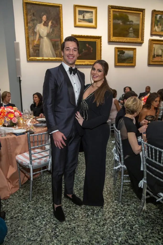 Mason Barker & Meredith Flores Barker at the Museum of Fine Arts Houston Grand Gala (Photo by Jenny Antill)