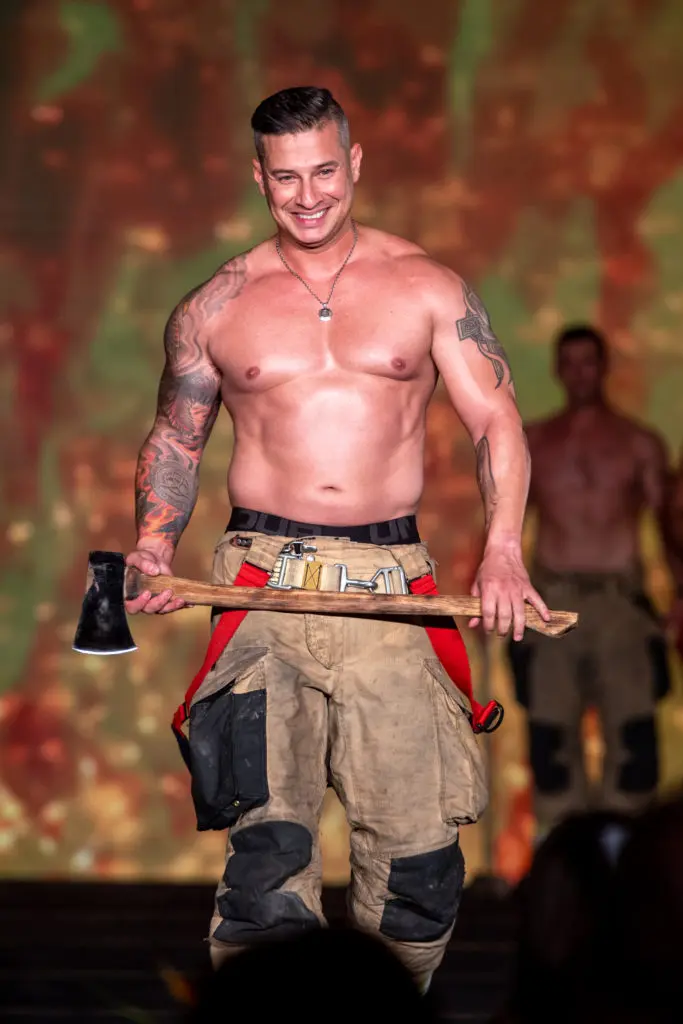 Mr. October from the Houston Professional Firefighter Association's calendar. ( Photo by Catchlight Group)