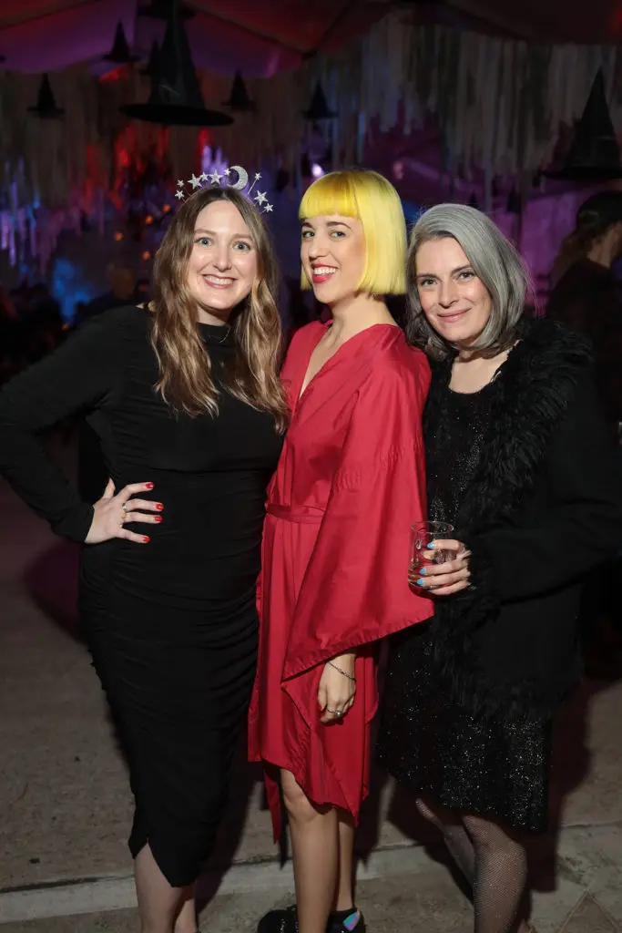 Natalie Svacina, Patricia Restrepo, Nancy Douthey at Houston Center for Contemporary Craft Martini Madness  (Photo by Katy Anderson)