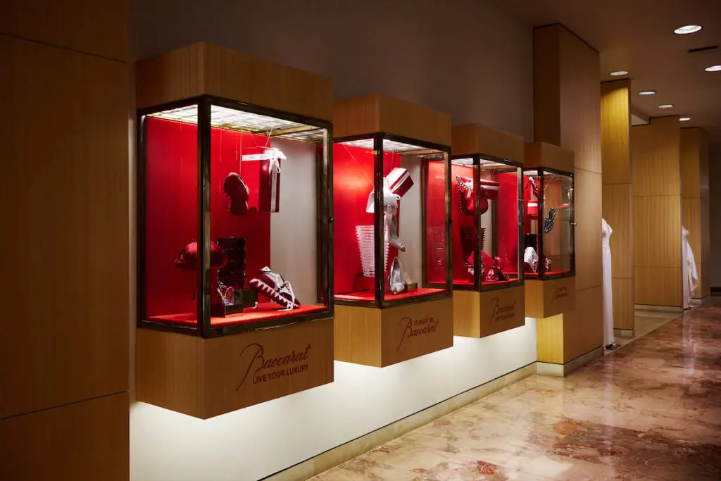 Neiman Marcus x Baccarat Palladian Tree Unveiling Event