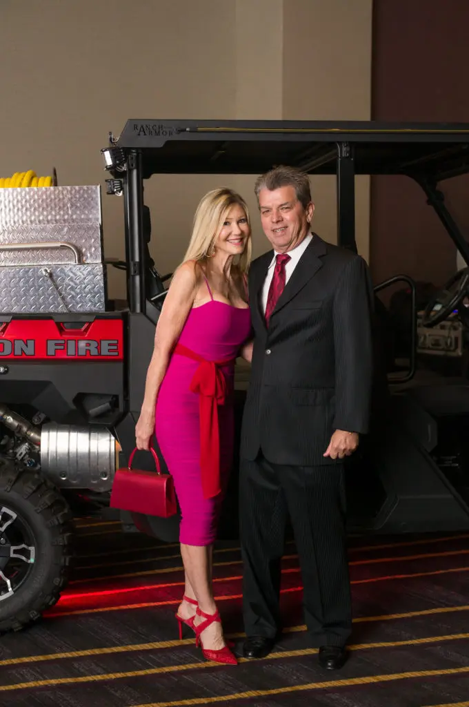 Patti & Don Murphy at the Houston Professional Firefighter Association's 'Red Hot Gala.' ( Photo by Daniel Ortiz)