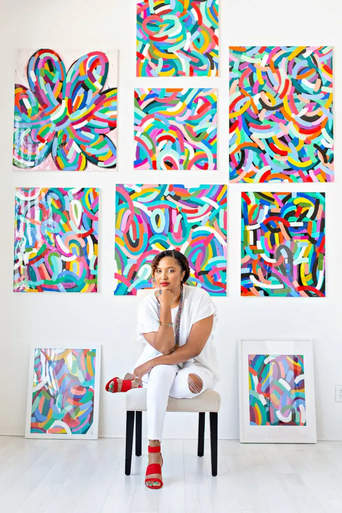 Shop This Dallas Artist’s Abstract Collection at Target This November