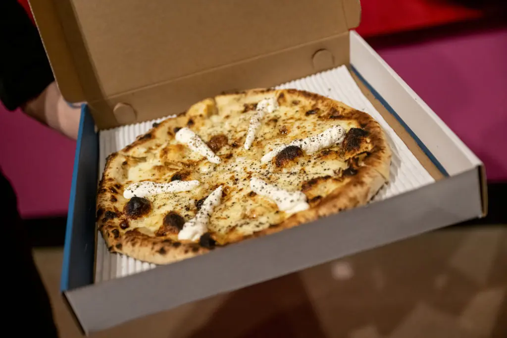 Pizzana Pizza  (Photo by Bruno Snap the Picture and Polaroids by Ashley Longshore and Ali Williams)