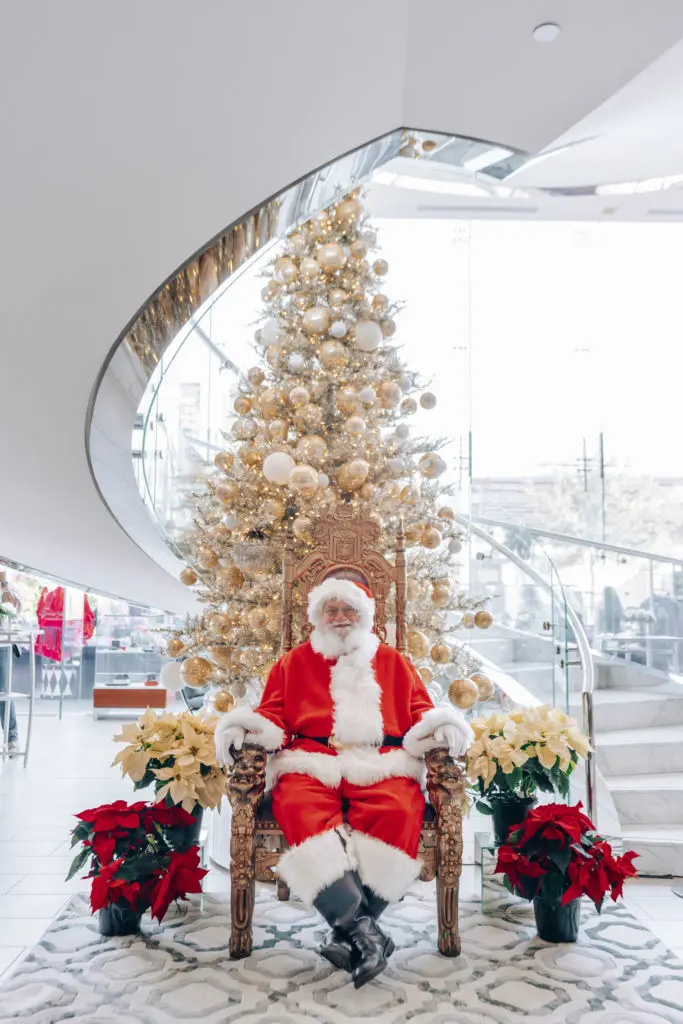 The Post Oak Hotel is all decorated up for the holidays.