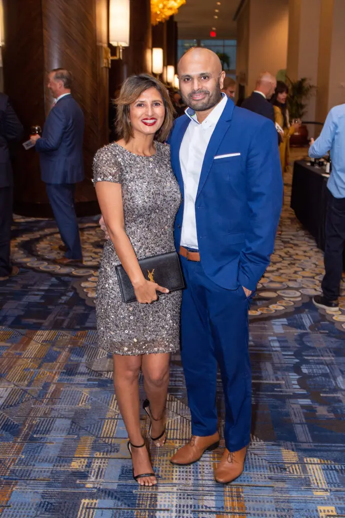 Ritu & Kunal Nadkarhi at the Ronald McDonald House gala. (Photo by Jacob Power)