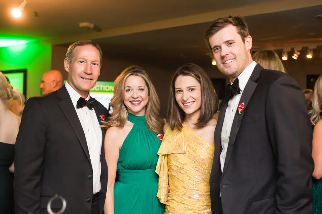 Ron & Julie Finck, Morgan Relyea Colt & Walker Colt at the Storybook Gala (Photo by Daniel Ortiz)