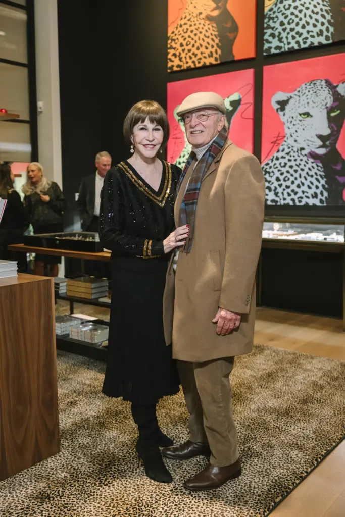Shelby Hodge & Shafik Rifaat at The Conservatory post-opening bash in River Oaks District. (Photo by Johnny Than)