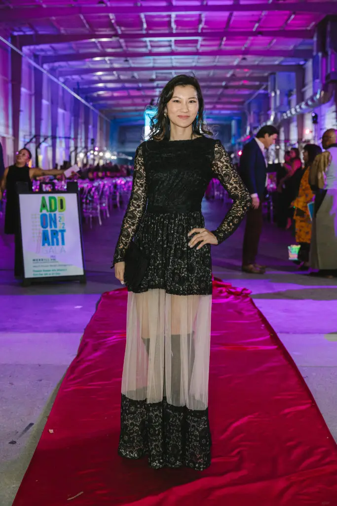 Thanh Nguyen at the Houston Arts Alliance Add on Art Gala (Photo by Johnny Than)
