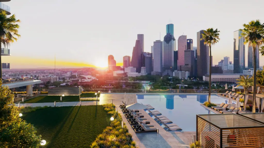 Set amid the city’s ultimate backyard playground along Buffalo Bayou Park, The Allen is the best of Houston in one place.