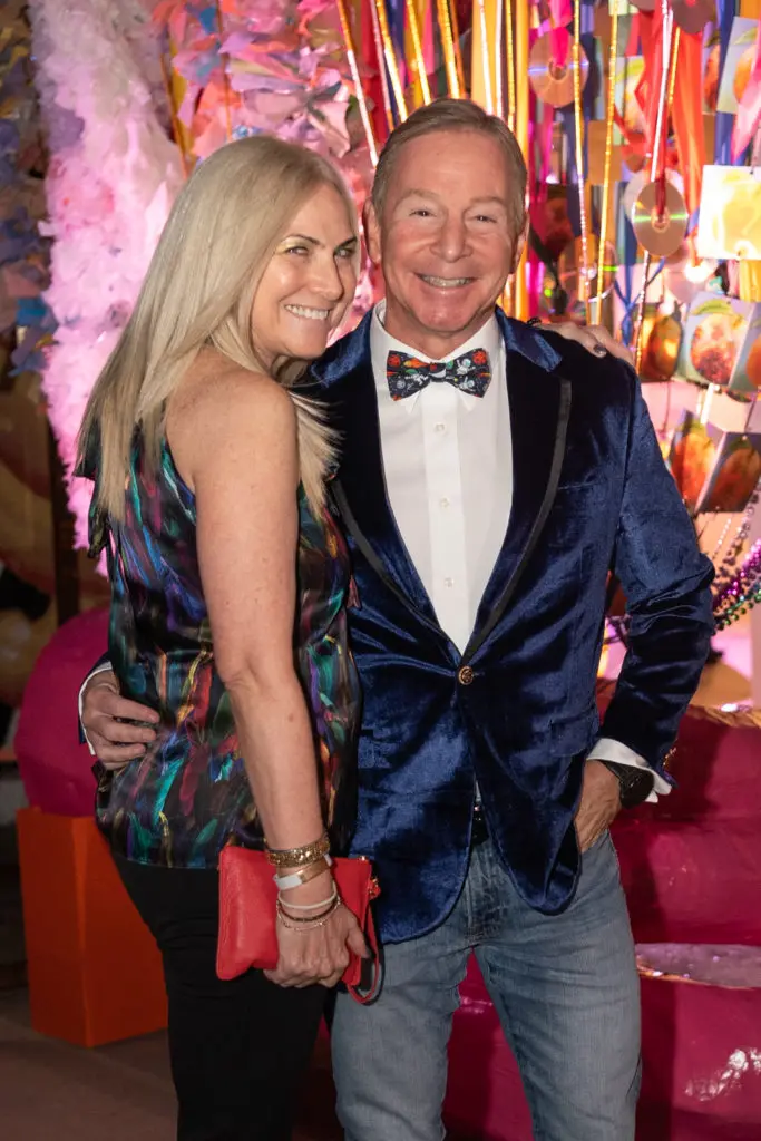 Valerie & Lance Rosmarin at Orange Show Gala (Photo by David DeHoyos)