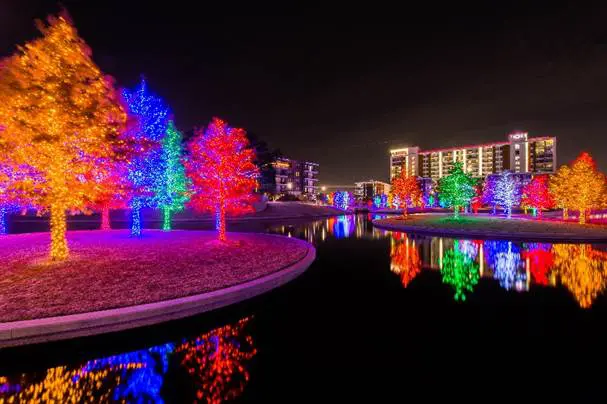 Vitruvian Lights - Addison's winter wonderland celebrates 10 years.