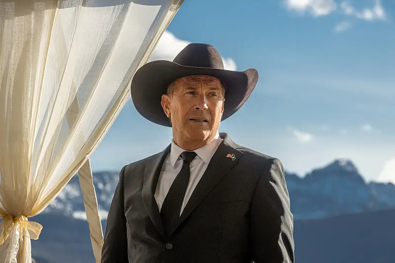 Kevin Costner begins his term as Montana Governor in the premiere episode of Yellowstone season five. He did not attend the Fort Worth premiere.