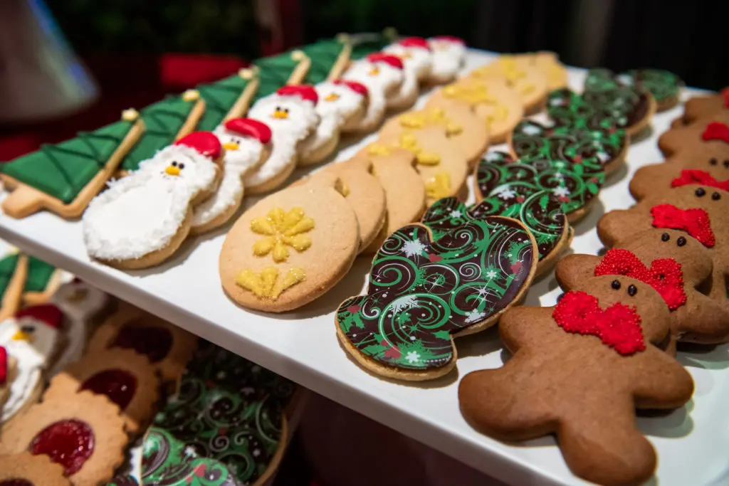 Cookies at the Santa's Elves Party benefitting MD Anderson Children's Cancer Hospital, which was held the Fertitta Family home in River Oaks. 