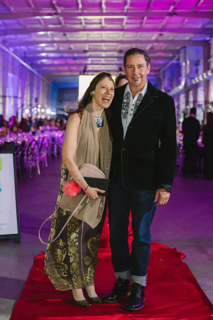 Catherine D. Anspon & John Walker at the Houston Arts Alliance Add on Art Gala (Photo by Johnny Than)
