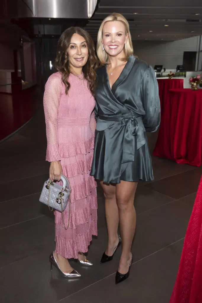 Aneeta Goomar, Andrea Weber (Photo by Sharon Ellman)