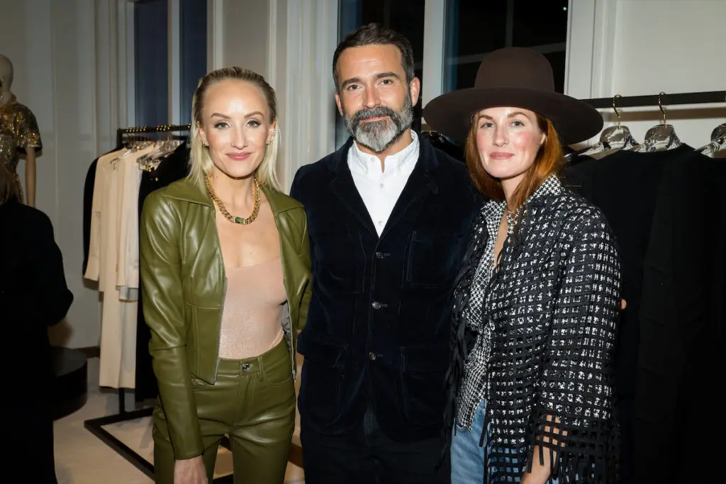 Nastia Liukin, Daniel Roseberry, Taylor Tomasi Hill (Photo by Stephen Karlisch)
