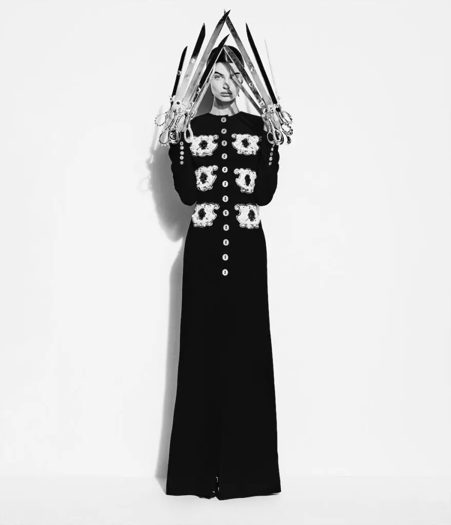 Schiaparelli looks from the Fall/Winter 2023 Collection.  (Photo by Stephen Karlisch)