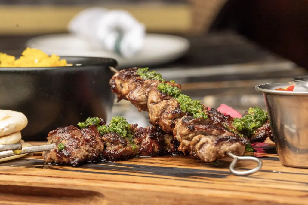 Beef Tenderloin Tacos Arabes are on the menu at The Lymbar (Photo by Dylan McEwan)