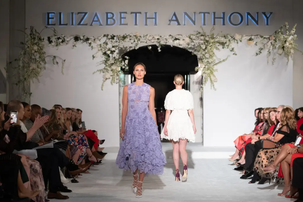 Models in Jason Wu at the Elizabeth Anthony evening celebrating Jason Wu and benefiting the American Heart Association.