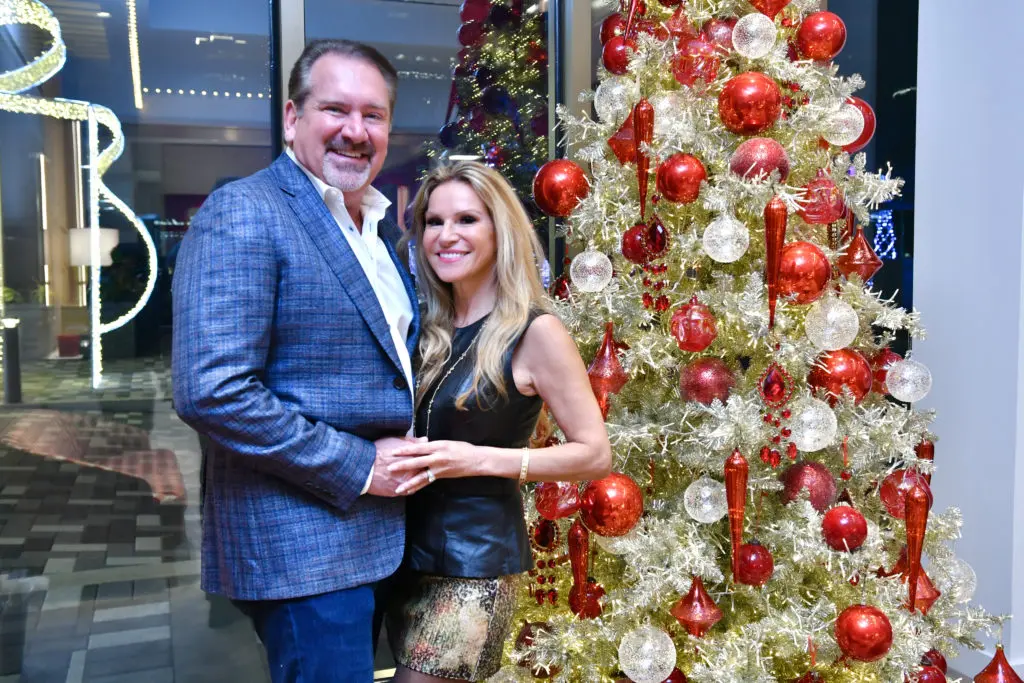 Steve & Debbie Polotko at Zadok Jewelers holiday party (Photo by Alex Montoya)