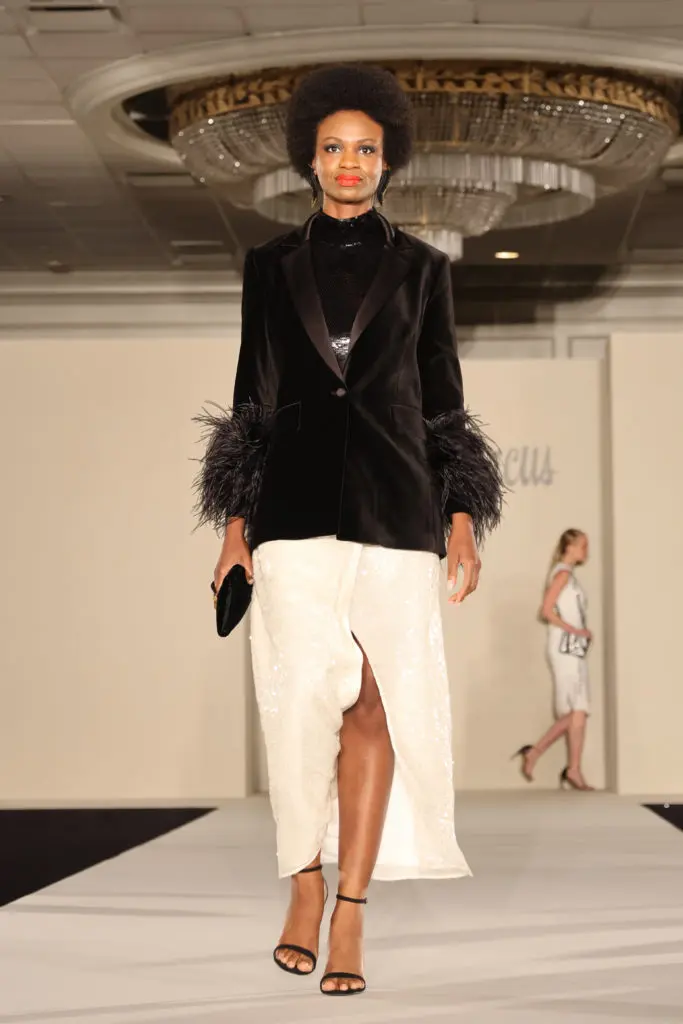 Party fashions from Neiman Marcus at the Child Advocates Angels of Hope luncheon. (Photo by Priscilla Dickson)