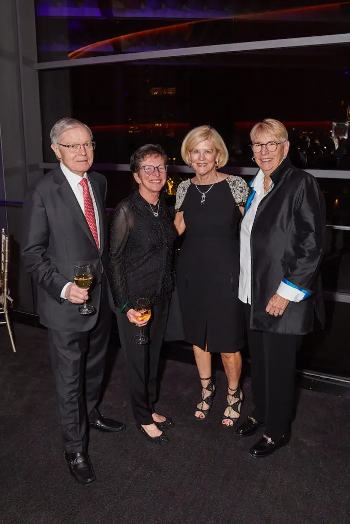 Diane & Hal Brierley, Ellen Winspear, Wendy Lopez (Photo by Nate Rehlander)
