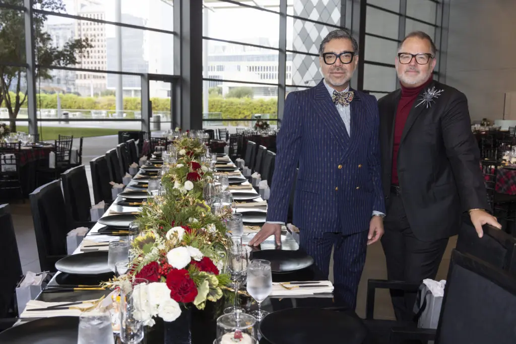Ceron and Todd Fiscus, event chairs (Photo by Sharon Ellman)