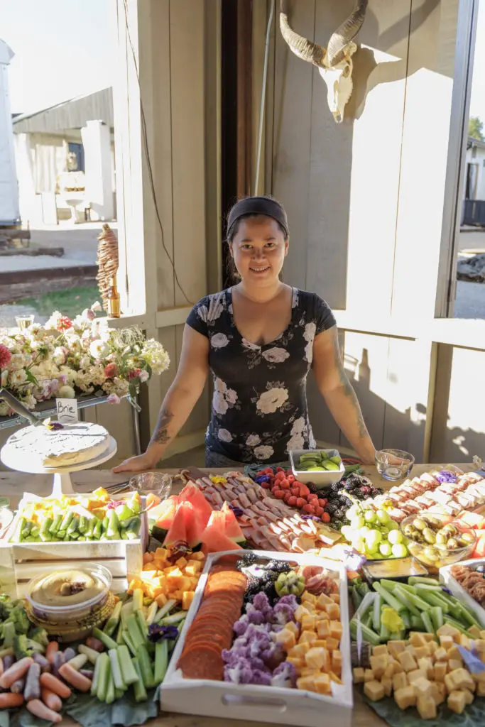 Chef Lena Le's inspired charcuterie at The Halles Sip & Shop (Photo by Jordan Geibel) 