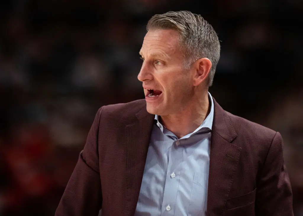 Alabama coach Nate Oates has one of the better teams in America. (Photo by F. Carter Smith)