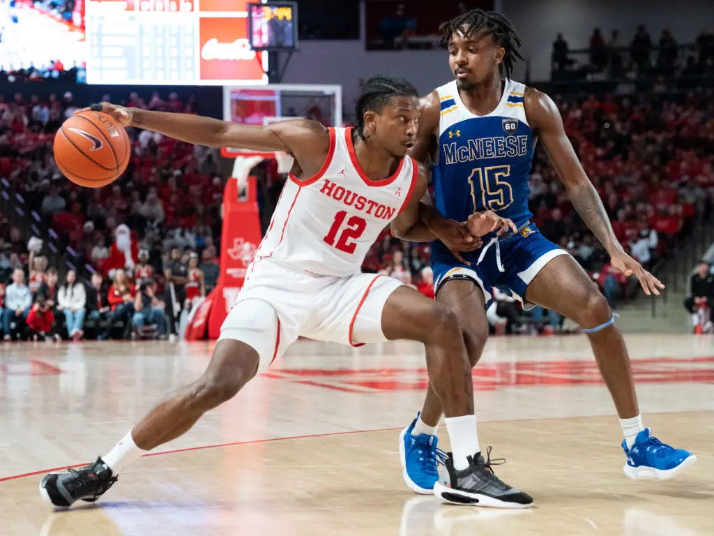UH guard Tramon Mark gives the Cougars another point guard worthy passer. (Photo by F. Carter Smith)