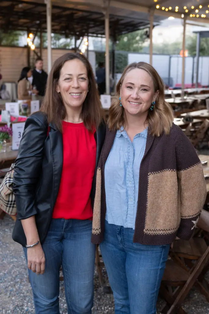 Emily Schaffer, Susannah Watt
 at Breakthrough Houston's annual trivia contest. (Photo by Wilson Parish)