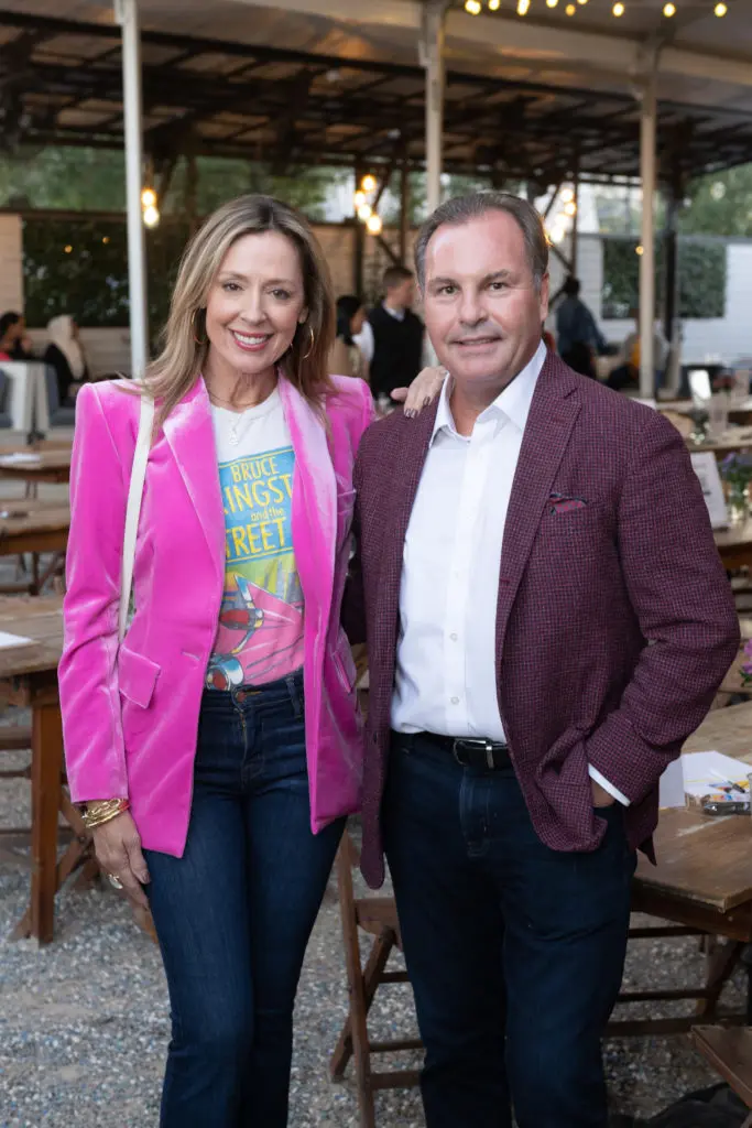 Dee Dee Guggenheim Howes & Aaron Howes at Breakthrough Houston's annual trivia contest. (Photo by Wilson Parish)