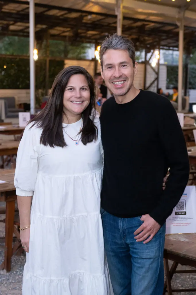 Alex Elizondo & Luis Elizondo-Thomson at Breakthrough Houston's annual trivia contest. (Photo by Wilson Parish)
