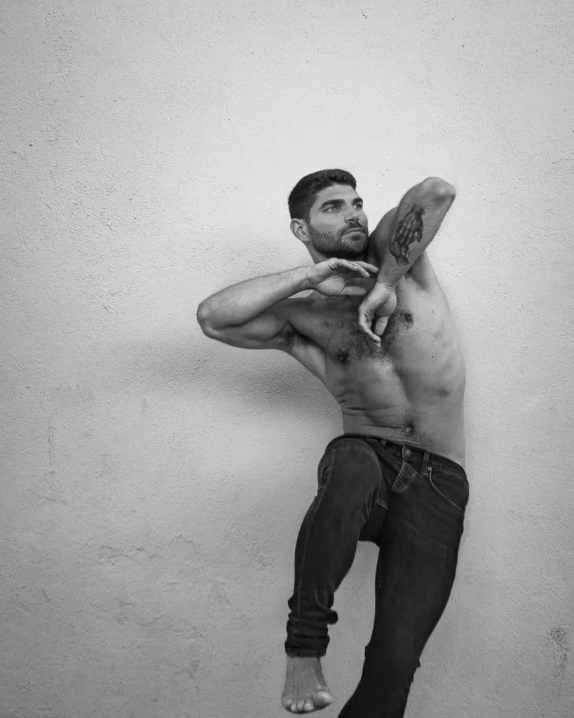 Christian Denice, a Dutch American dancer formerly of Les Ballet jazz Montreal, will perform in ISHIDA's world premiere "stirs up still things" at MATCH. (Photo by Sean Marier)