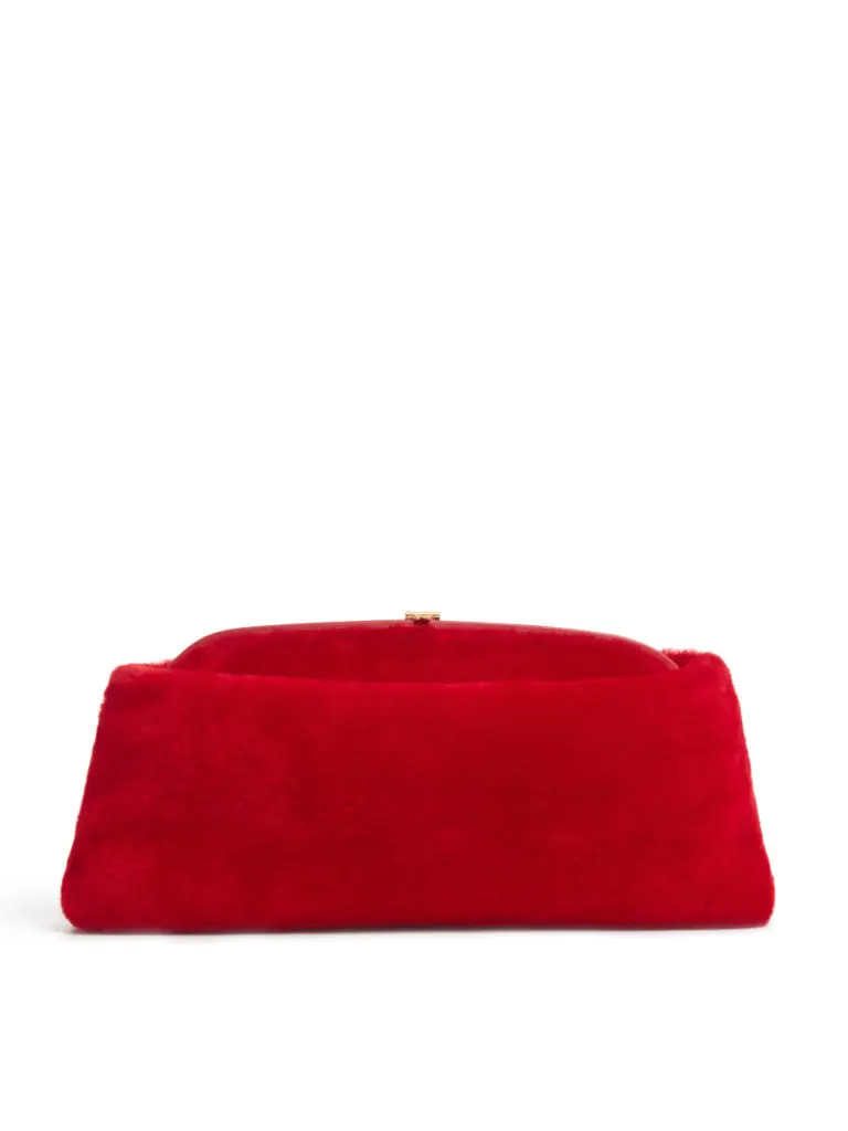 Mark Cross Frame XL Clutch $1,890, available at Forty Five Ten (Photo by Bruno Snap the Picture )