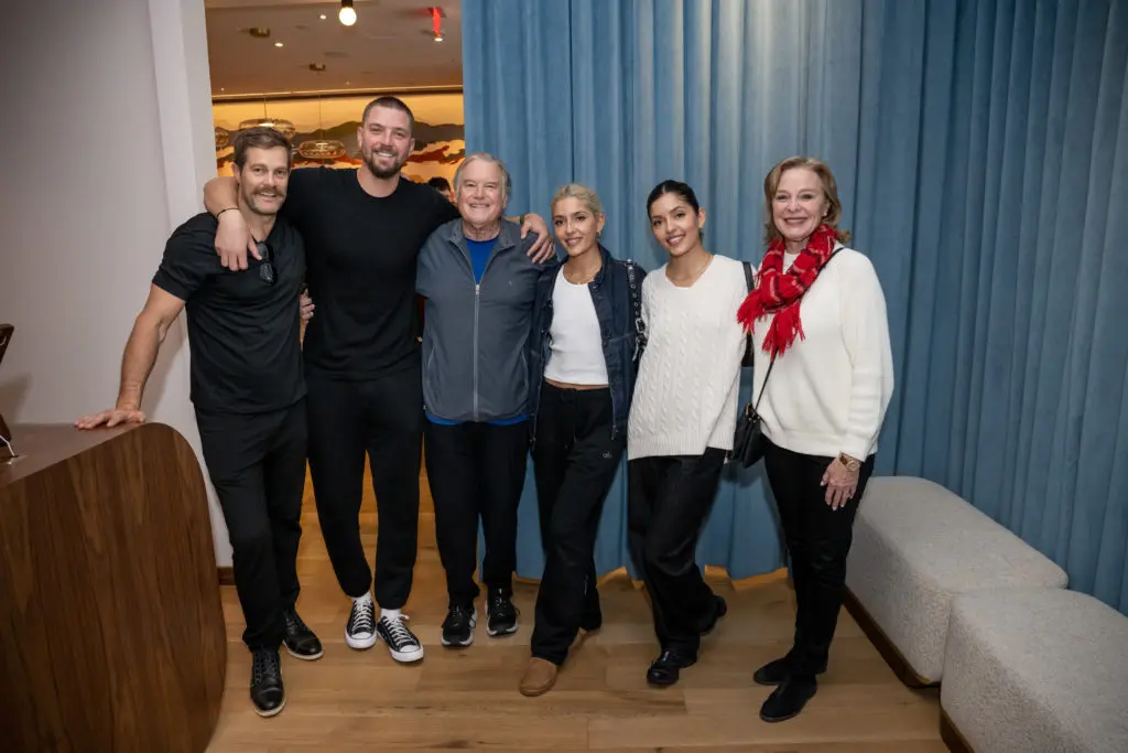 Geoff Stults, Chandler Parsons, Tim Headington, Haylee Parsons, Hannah Harrison, Jeanette Kern (Photo by Bruno Snap the Picture )