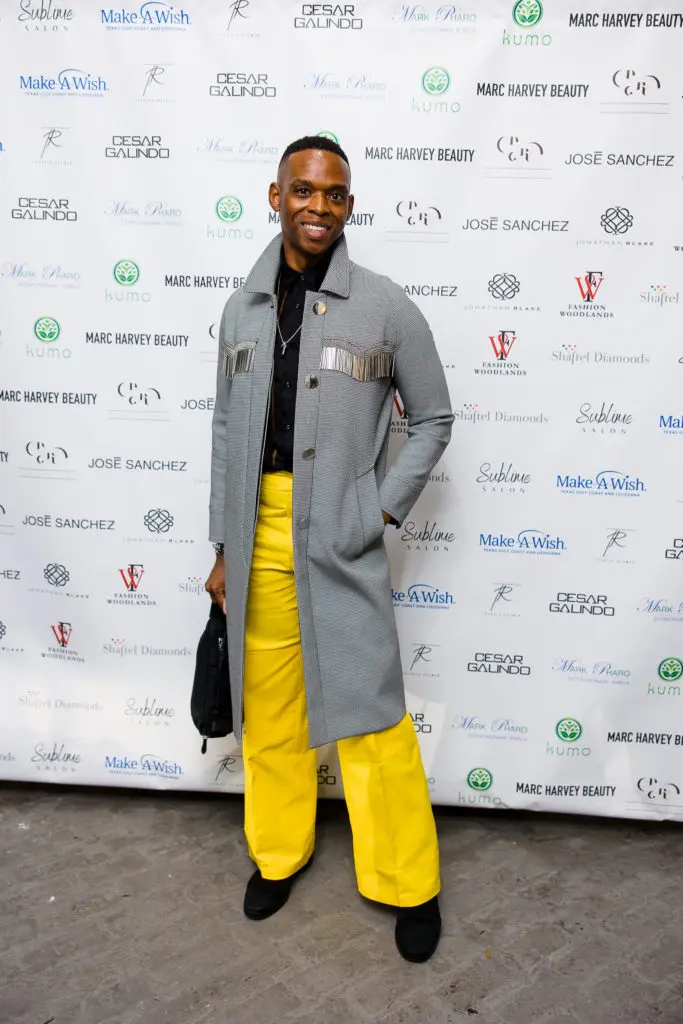 Christopher Mitchell at the Fashion Woodlands extravaganza (Photo by Hung Truong Photography)