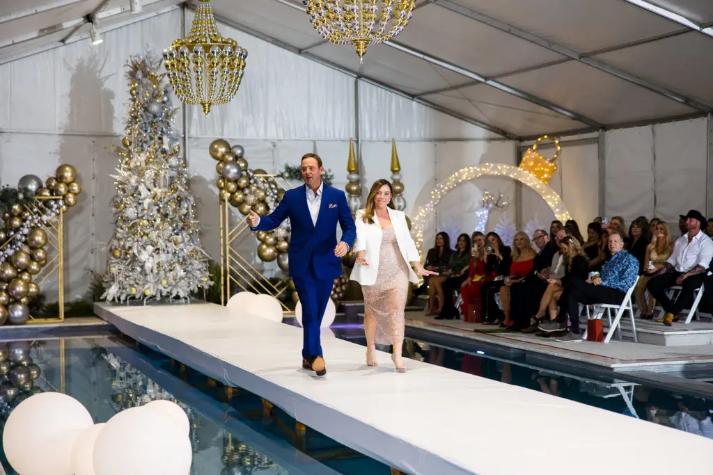 On the catwalk at the Fashion Woodlands extravaganza (Photo by Hung Truong Photography)