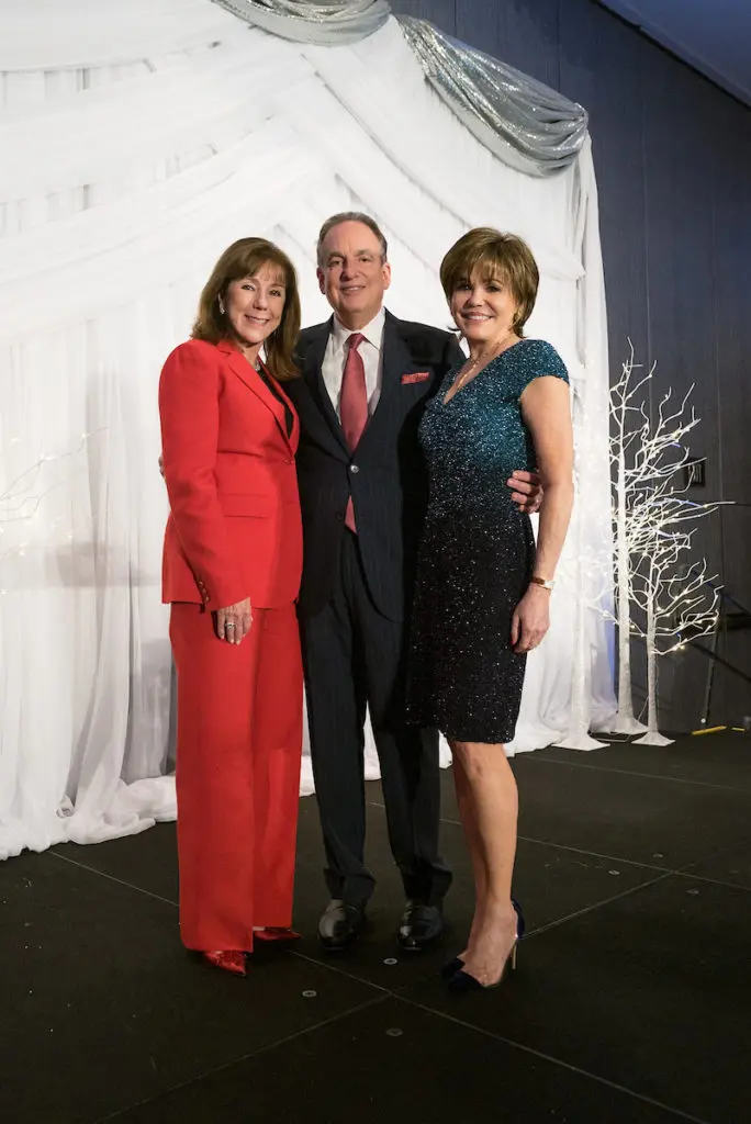 Honorees Elizabeth & Alan Stein introduced by Hallie Vanderhider (Photo by Daniel Ortiz)