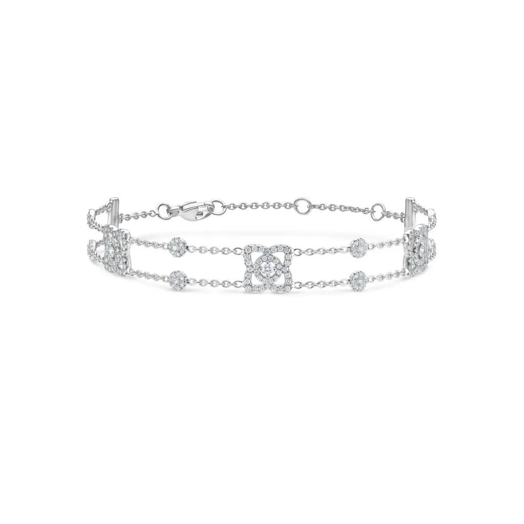 The De Beers Lotus Bracelet