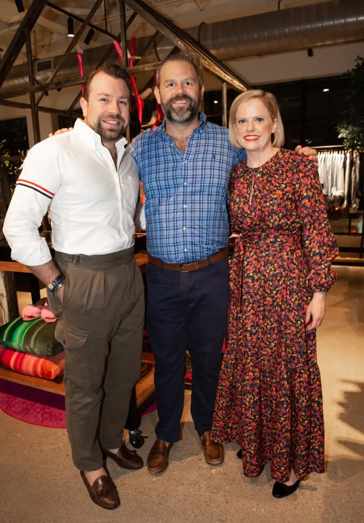 Javier Burkle, Mason McCleskey, Jennifer Klos (Photo by George Fiala)