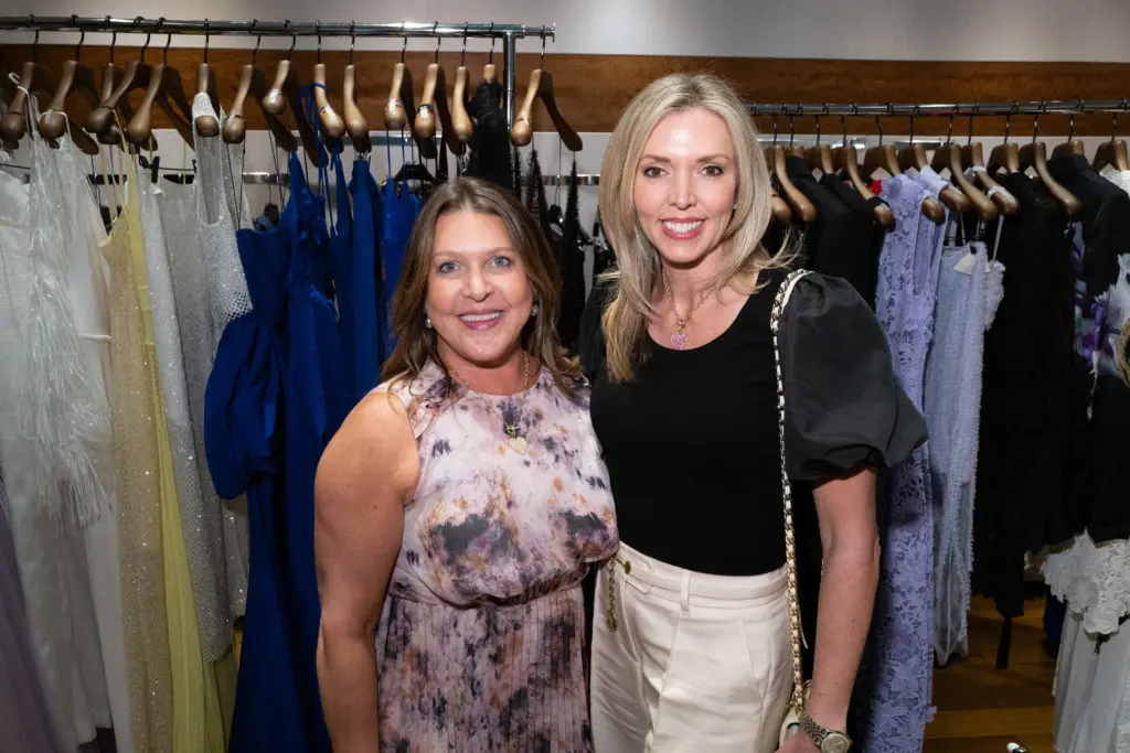 Jennifer Maxwell, Missy Roe at the Elizabeth Anthony evening celebrating Jason Wu and benefiting the American Heart Association.